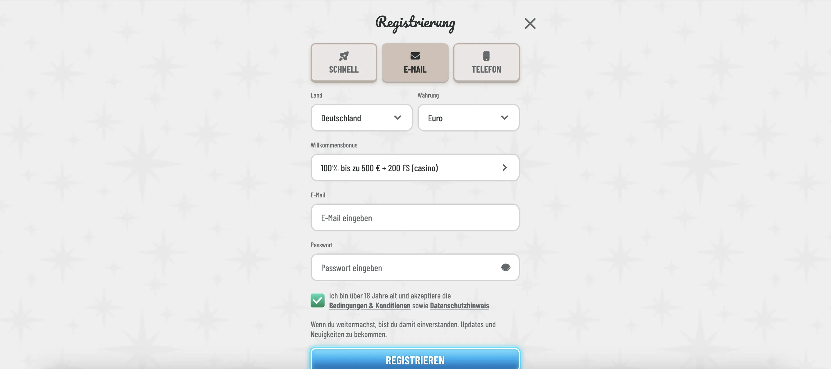Des bonus généreux dès le premier jour Des bonus généreux dès le premier jour